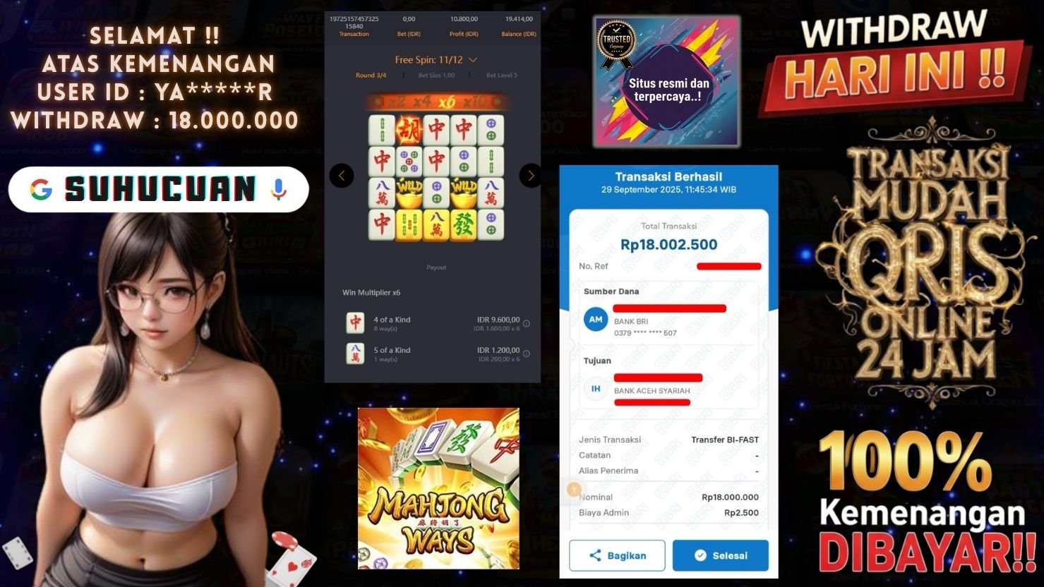 SUHUCUAN JACKPOT SLOT MAHJONG WAYS